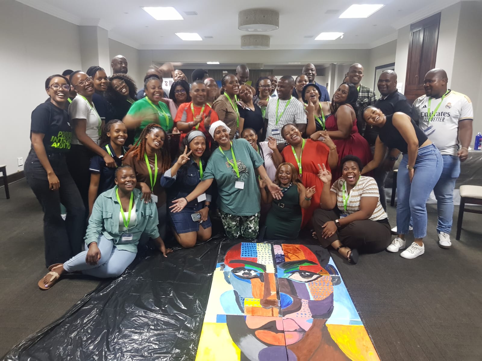 Big Picture Art Challenge South Africa - Creative Team Building